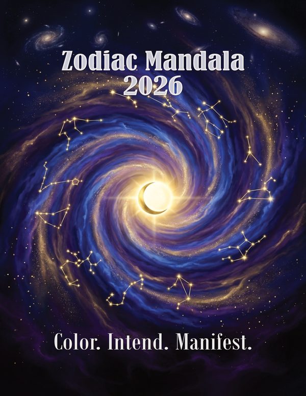 Zodiac Mandala 2026 cover