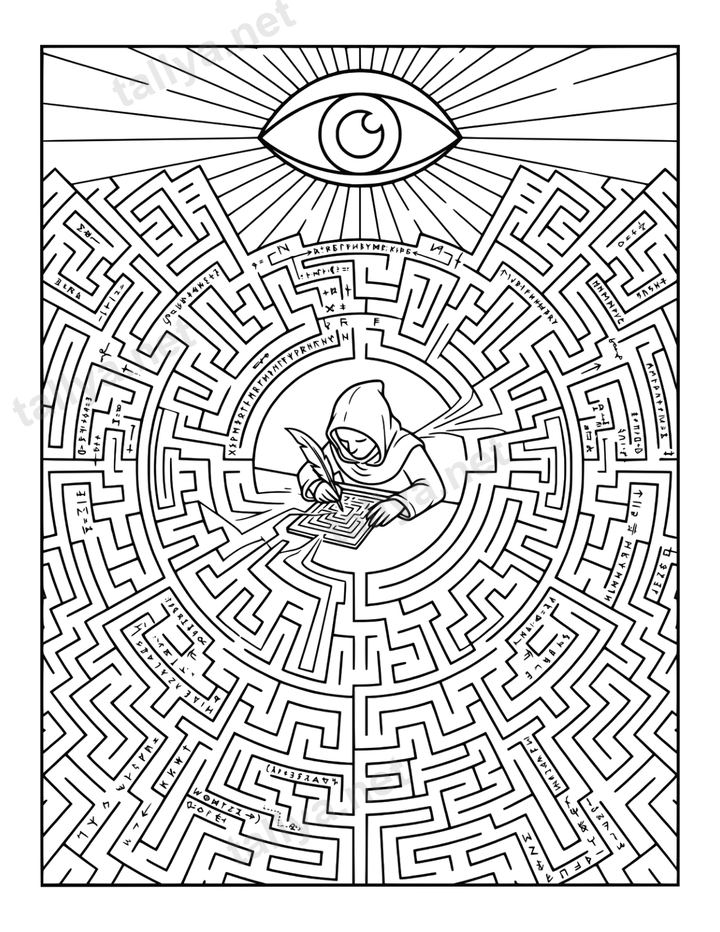 The Scribe in the Labyrinth (Overthinking)