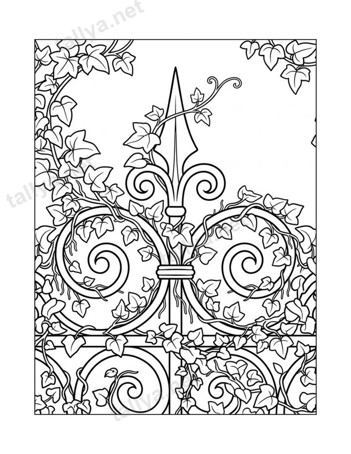 Ivy Over Iron