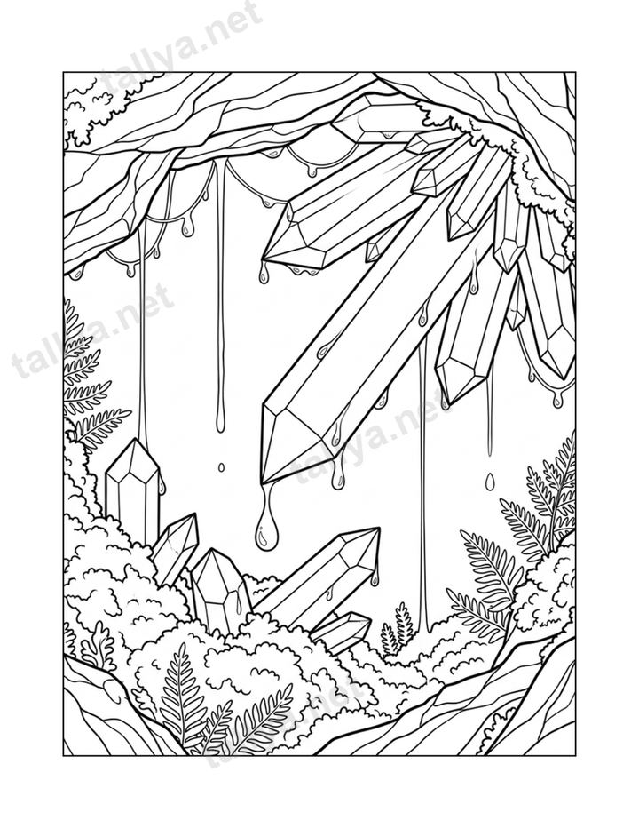 Crystal in the Moss