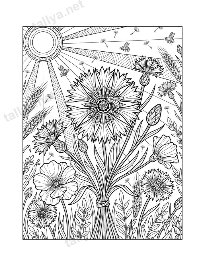 The Cornflower's Mending
