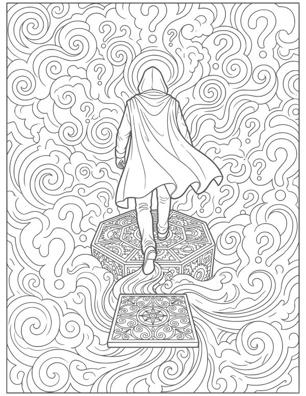 Stepping into the Unknown mandala