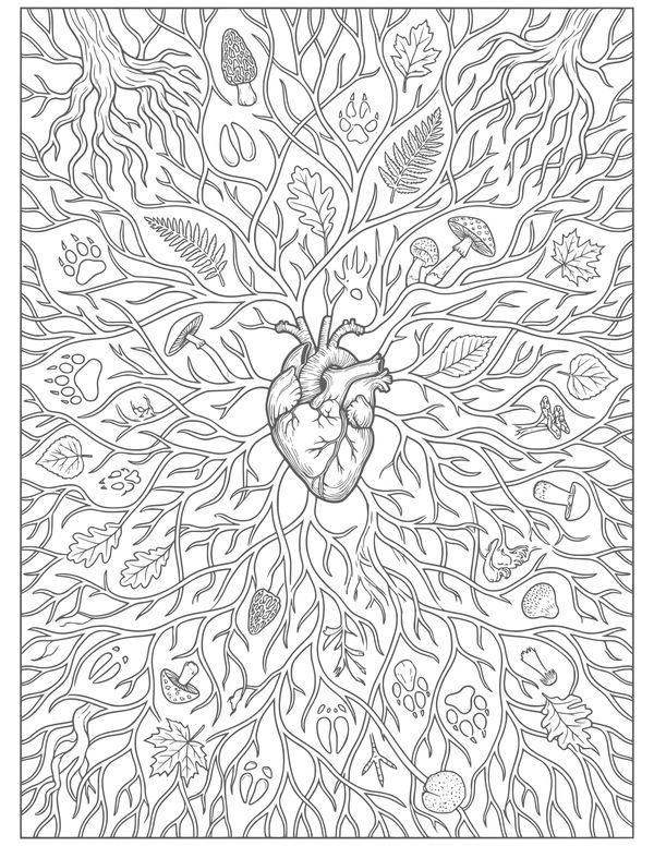 Nature Connection mandala