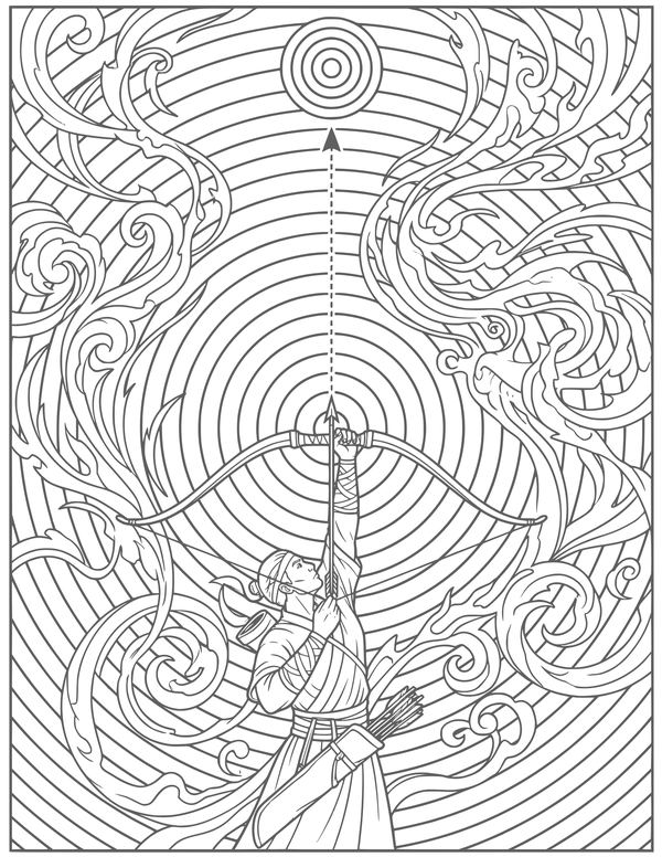 Living with Intention mandala