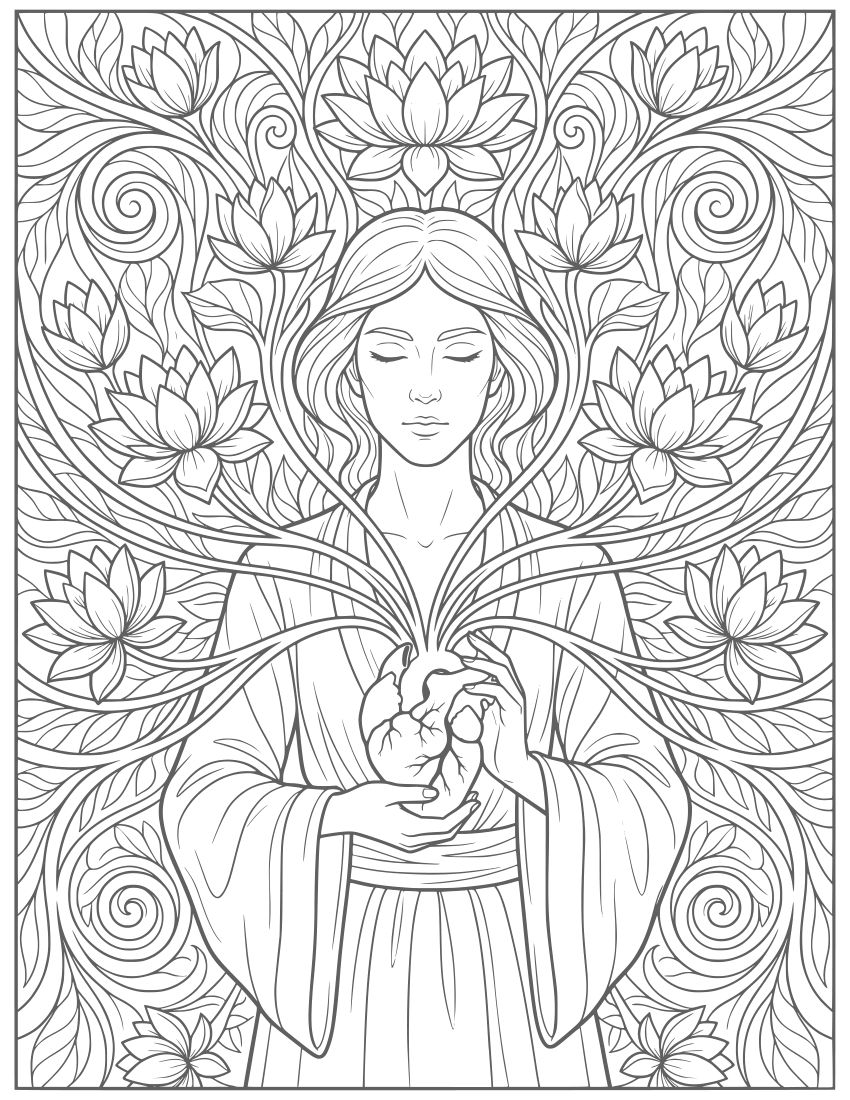 Self-Compassion mandala