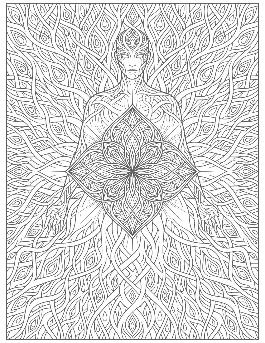 Gentle Renewal mandala