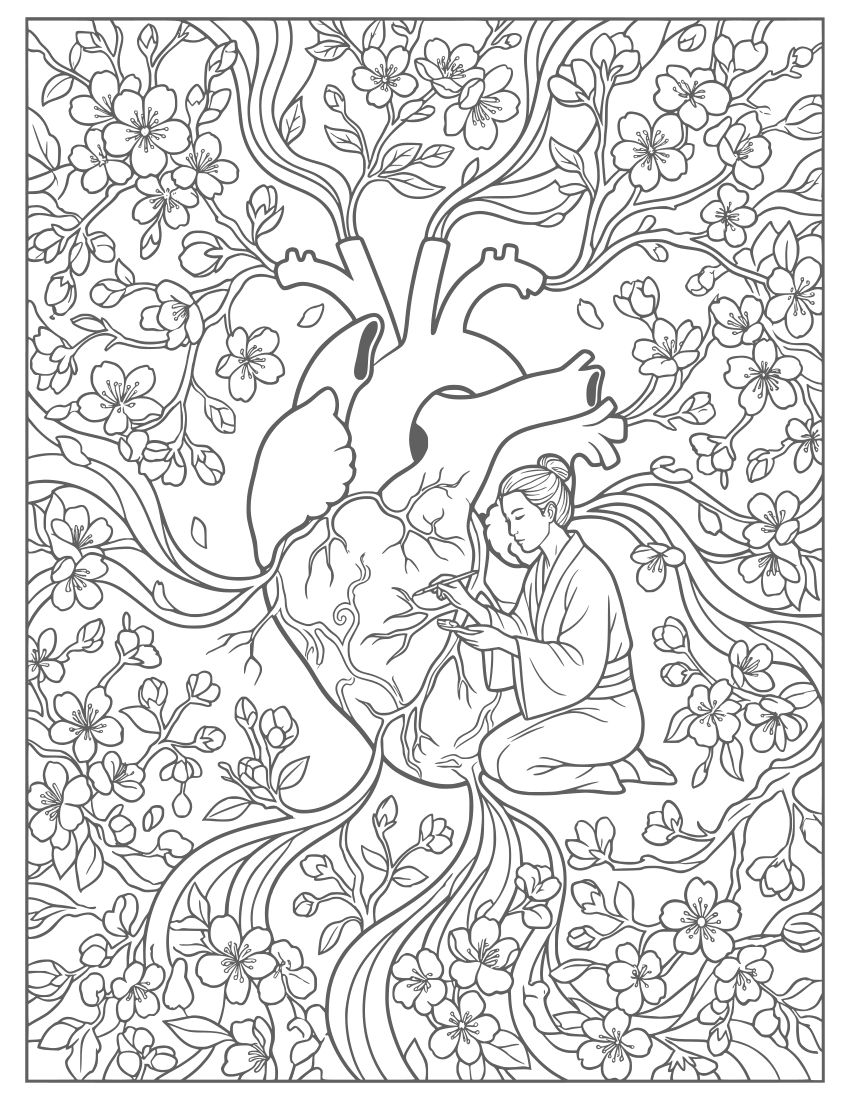 Healing from Heartbreak mandala