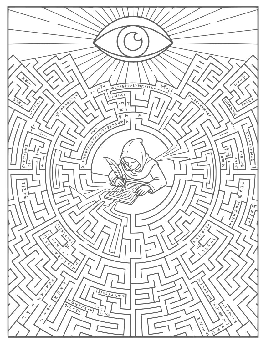 Overthinking mandala