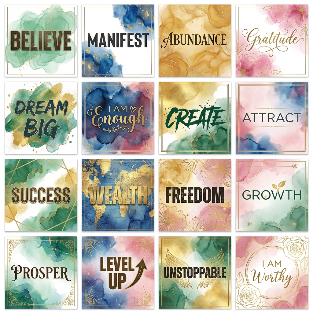 Affirmation cards